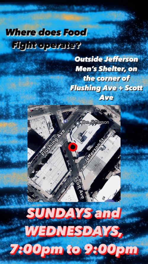 Food Fight Bushwick Distro – WEEKLY Wednesdays & Sundays