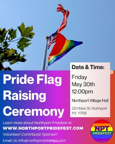 [Long Island] 🏳️‍🌈 🏳️‍⚧️ Pride Flag Raising Ceremony