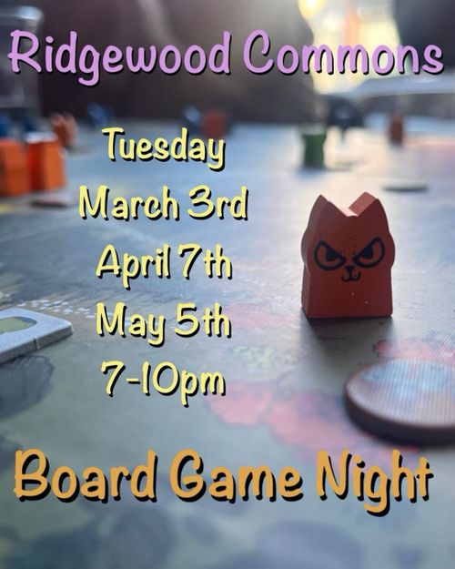 Board Game Night at Ridgewood Commons